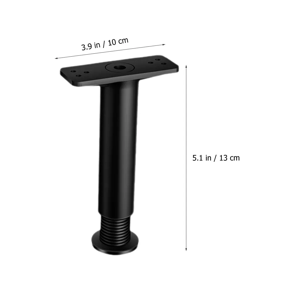 2Pcs Bed Frame Support Legs Sturdy Heavy Duty Adjustable Furniture Legs Bed Frame Replacement Parts Replacement