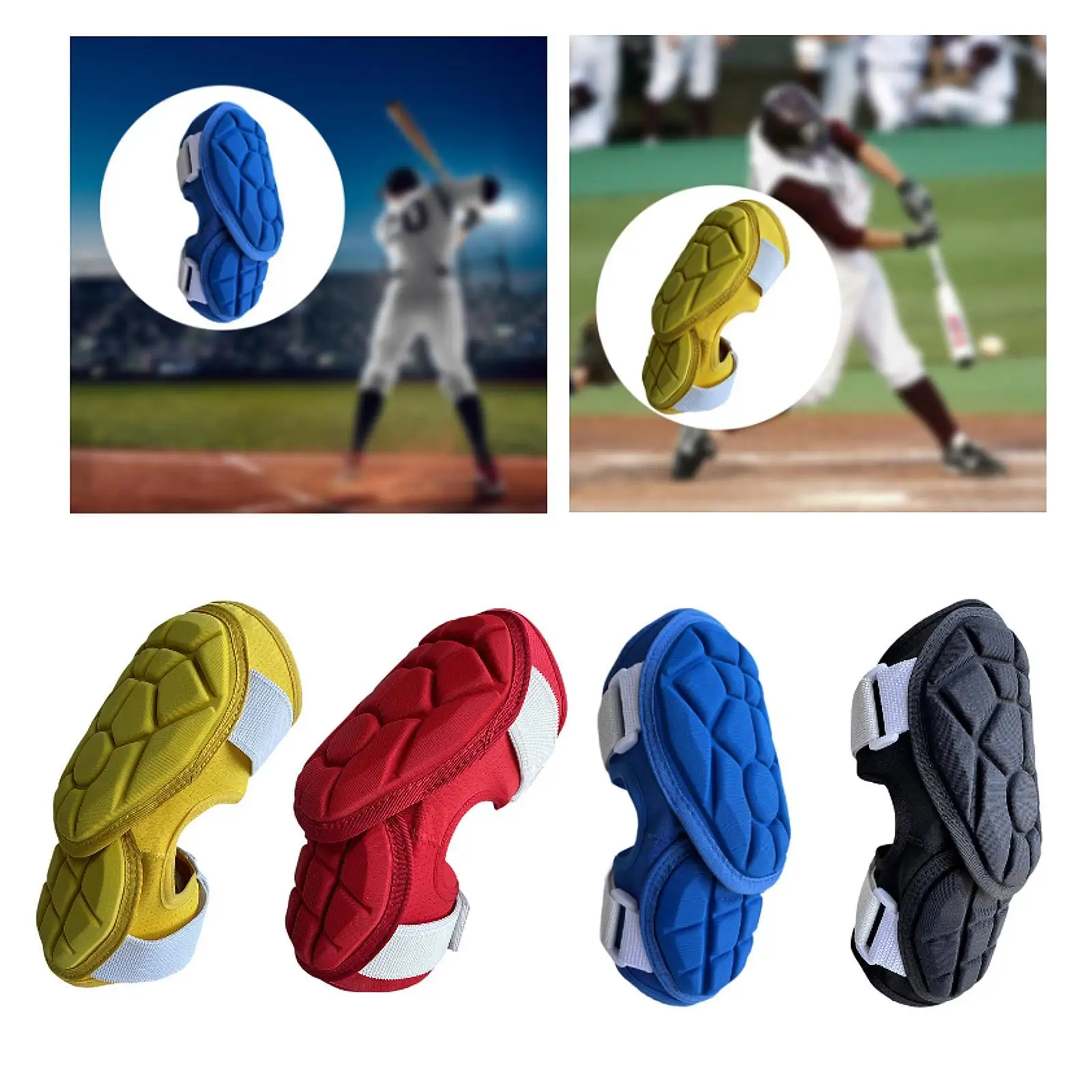 

Softball Elbow Guard Protector Versatile Comfortable Sports EVA Adjustable Training Breathable Forearm Guard Protective Gear