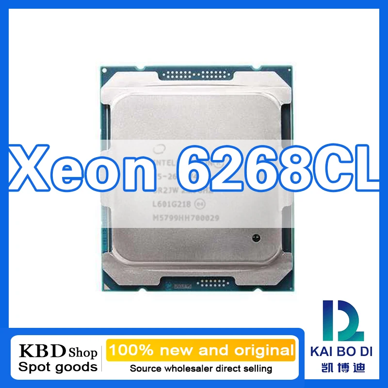 Xeon Gold 6268CL CPU 24 Cores 48 Threads 2.80GHz 100% NEW and ORIGINAL CPU Central Processor Unit