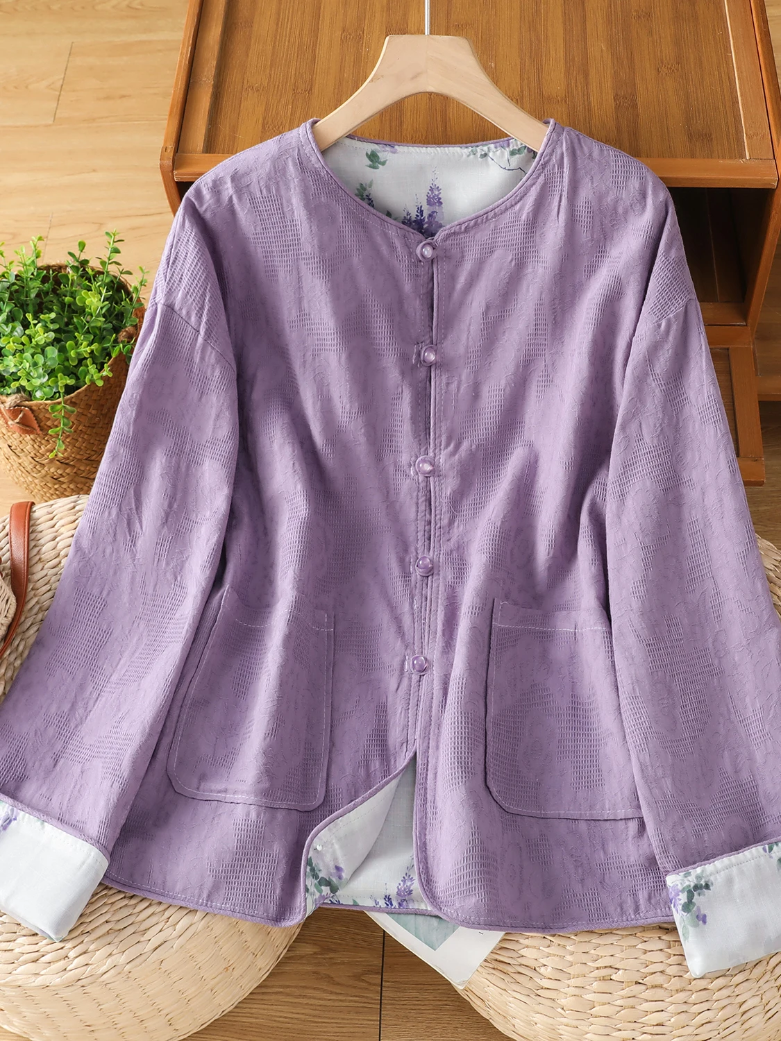 

Retro Chinese Sle Long Sve Cotton Linen irt Women's Spring Autumn New Heavy Embroidery Modified Tang Costume Top