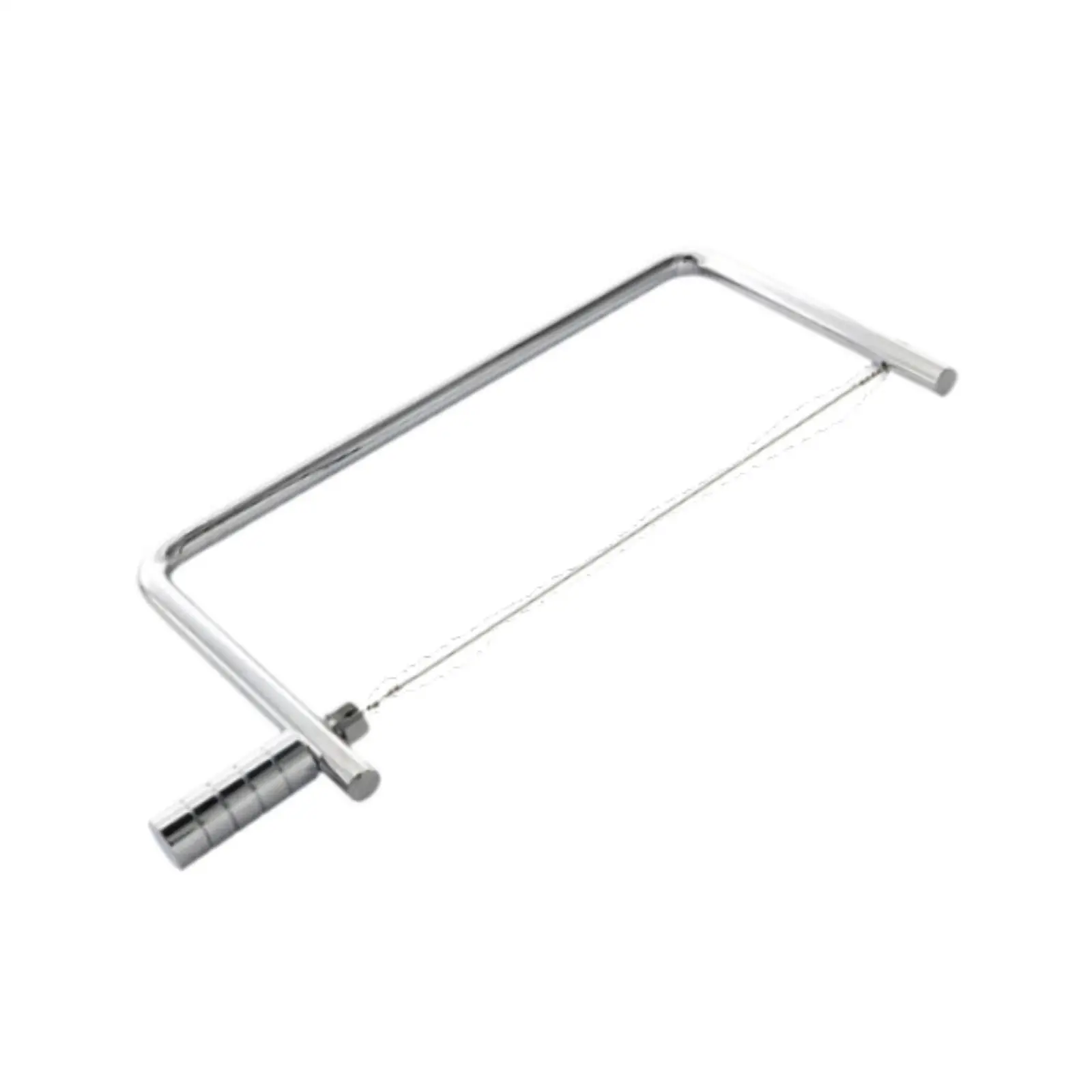 Heavy Duty Cheese Slicer Wire Cutting Tool Stainless Frame Easy Clean for Home Kitchen Butter and Ham
