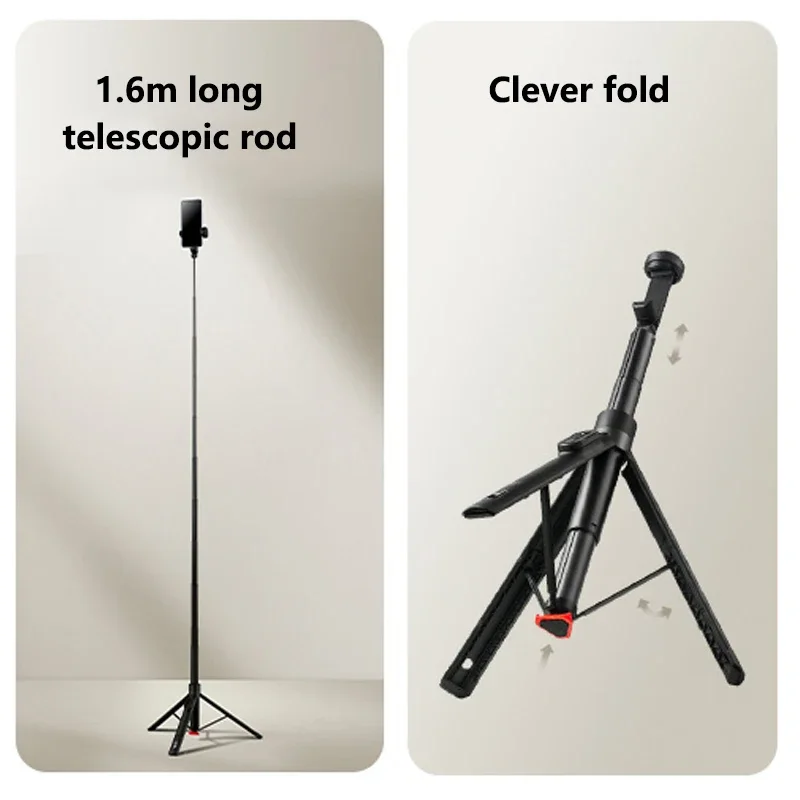 Original Xiaomi Zoom Ground Selfie Stick Bluetooth Remote Control Portable Multi-Functional Tripod view 3