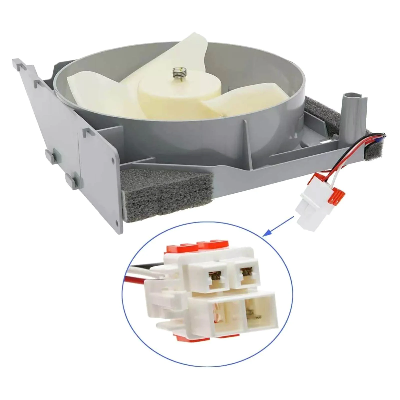 Imagem -03 - Conjunto de Motor de Ventilador Condensador de Geladeira dc 12v para Acessórios de Geladeira Samsung Da97-12842a 1pc Da9715765a Da97-15765c