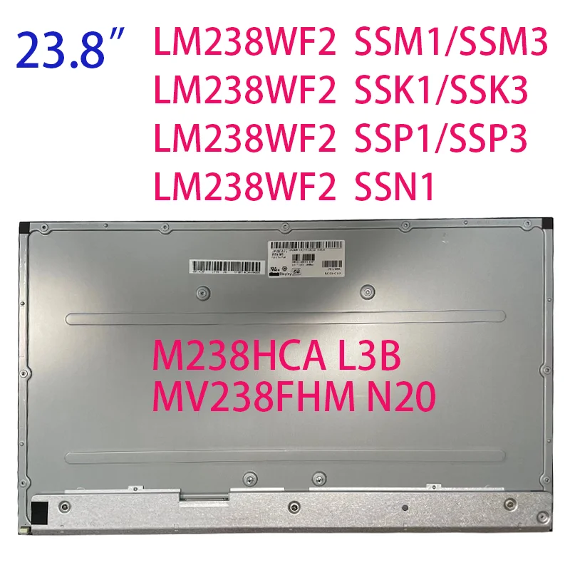 Imagem -01 - Original Novo 23.8 Tela Lcd Mv238fhm-n20 Lm238wf2 Ssk1 Mv238fhm N20 Lm238wf2-ssk1 Lm238wf2-ssm1 M238hca-l3b 1 original novo 238 tela lcd mv238fhm n20 lm238wf2 ssk1 mv238fhm n20 lm238wf2 ssk1 lm238wf2 ssm1 m238hca l3b 1 01
