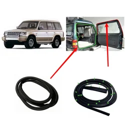 1 Pcs 3 or 5 Doors Rear Gate Rubber Seal for Pajero V30 MB669334 Tail Door Strip for Montero V40 1989-1999 MB669336 for Shogun