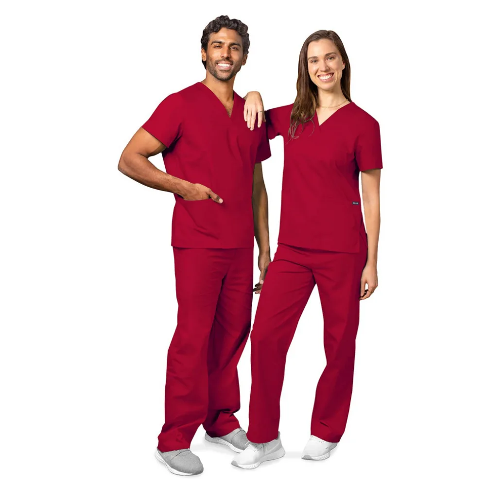 Operatiekamer verpleegster uniform set, chirurgische isolatiejas, schoonheidssalon, tandheelkundige ziekenhuis werkuniform, handwasjas