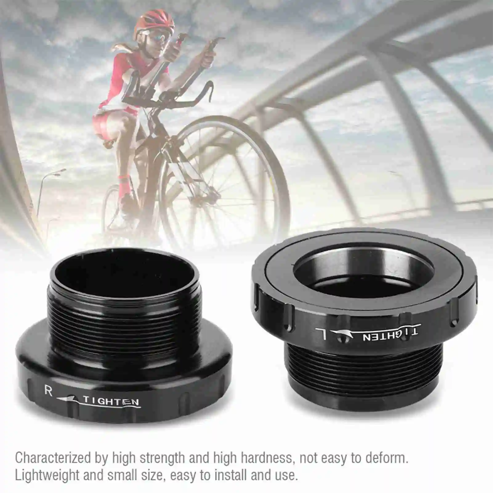 Bottom Bracket Bearing BSA30 30mm Road Bike Bearing Outer Bottom Brackets for SRAM/FSA/Rotor/Raceface Bottom Bracket Thread