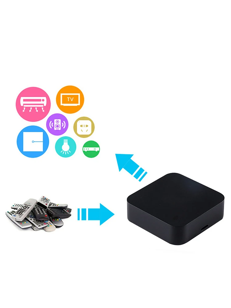 The new small block intelligent WiFi infrared universal remote control, intelligent connection home outside the RF remote contro