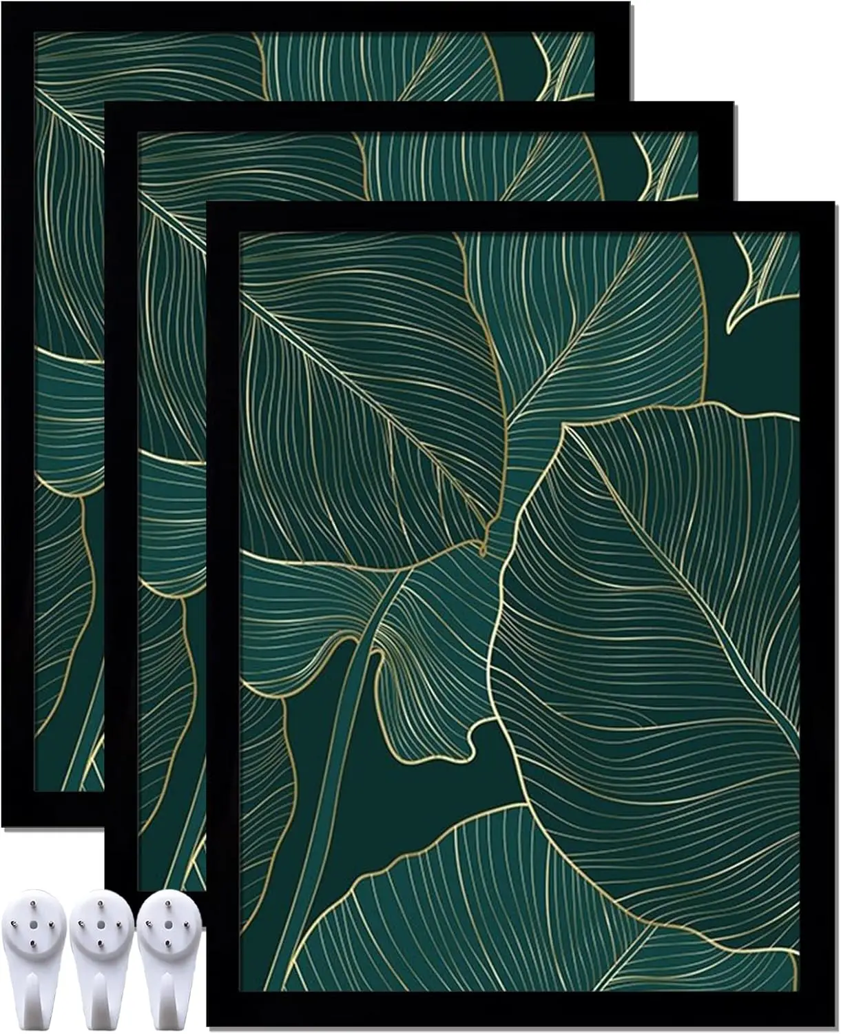 

Bla Picture Frame Set Of 3, 9X12 Picture Frame For P Poster Canvas Certificate Document Display Horizontally Or Vertically High