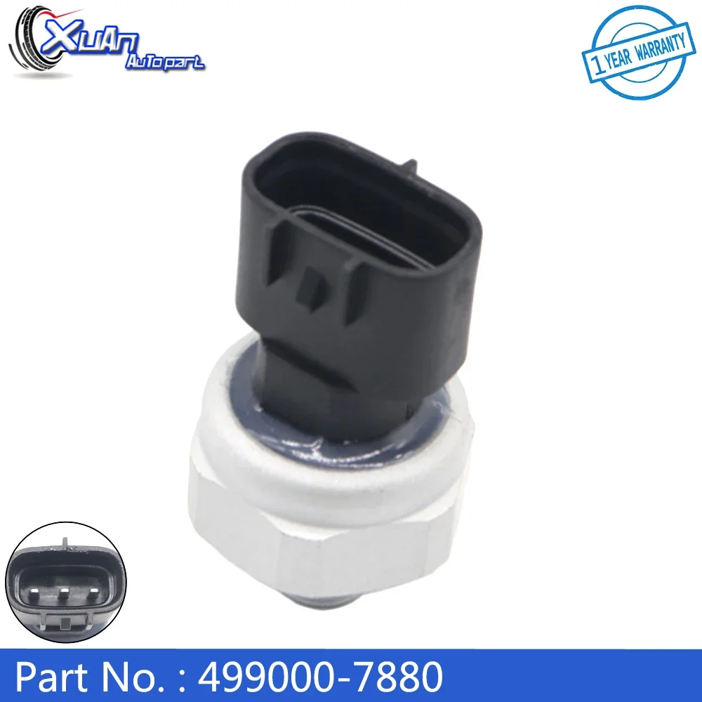 AC Air Conditioner A/C Pressure Sensor Switch 499000-7880 For RAV4 Sequoia Sienna Cadillac SRX STS CTS 88719-33020
