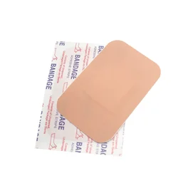 100Pcs PE Waterproof Band-Aid All Size Skin Adhesive Bandages First Aid Wound Plaster Home Travel Outdoor Camp Emergency Kits