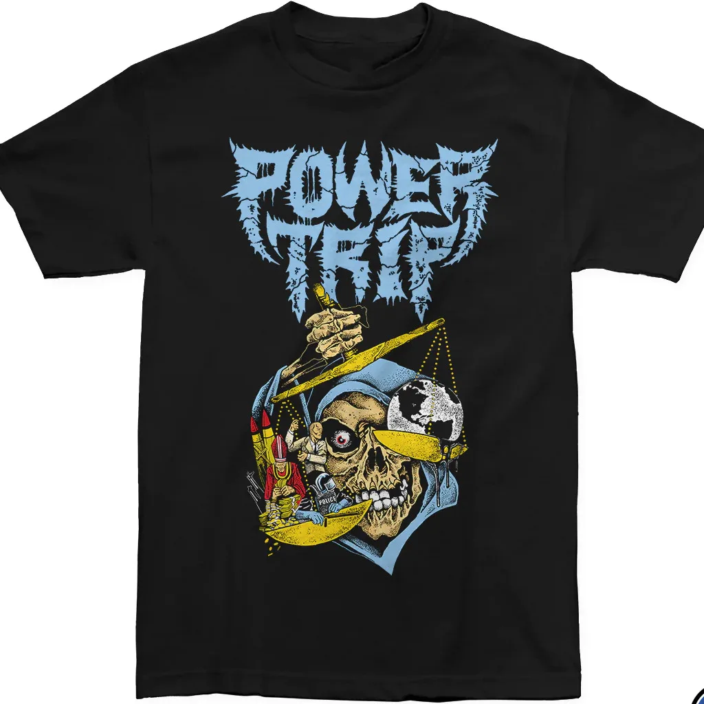 hot new Power Trip band T-shirt Black Cotton Unisex All sizes S-5XL TA3943