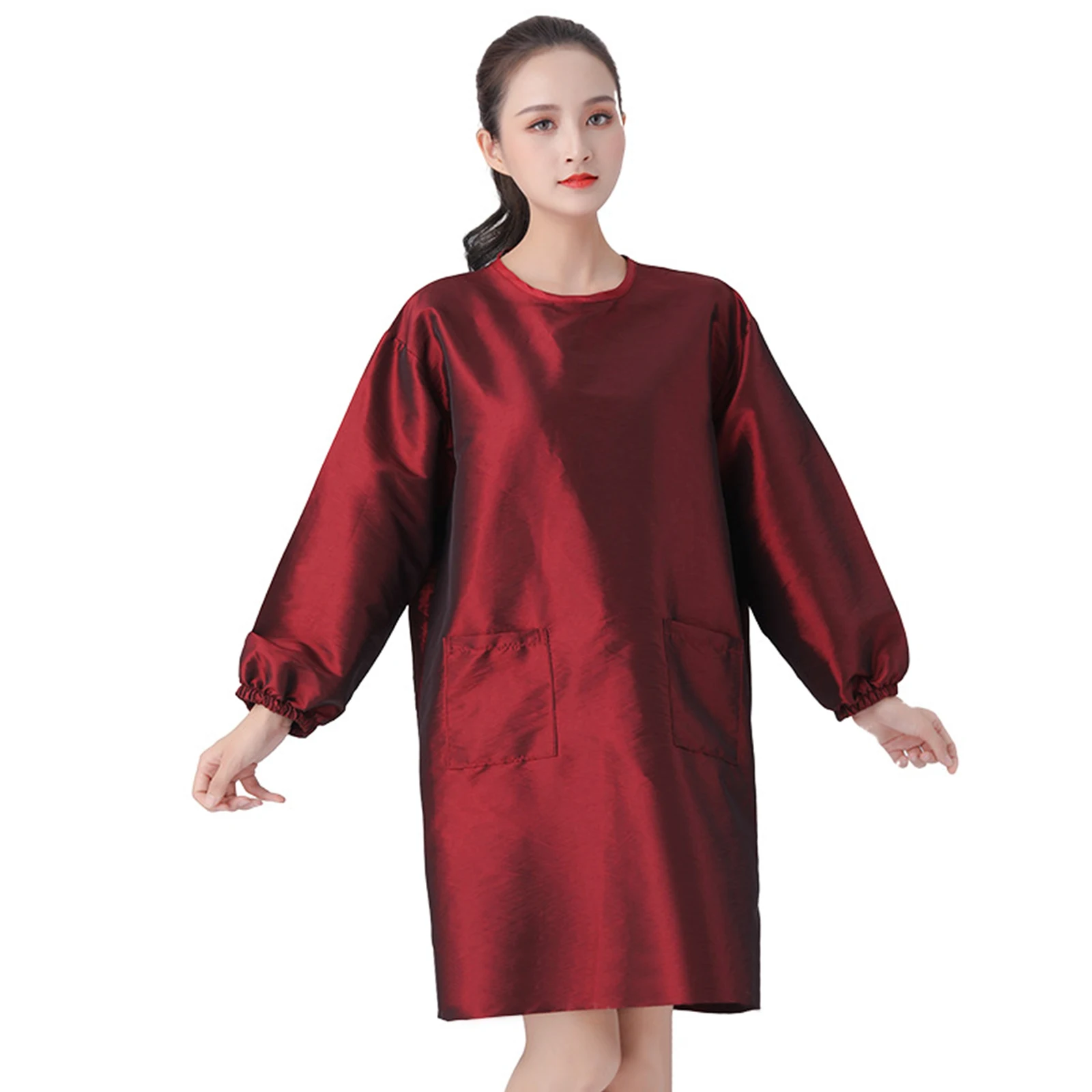 

Work Clothes Apron High Quality Nylon Polyester Hairdresser Barber Shop Salon Stylist Cosmetologist Massage Reusable Washable