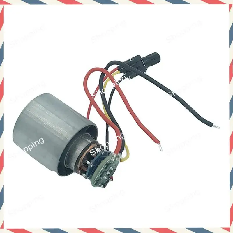 

M20K Низковольтный бесщеточный вентилятор-кульверт 3,5 А, 100 000 об/мин, высокоскоростной двигатель, миниатюрный приводной двигатель для фена, 7-24 В постоянного тока, простая установка