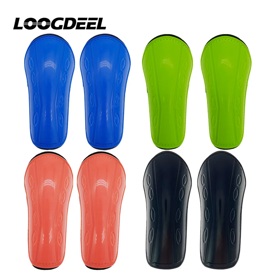 Loogdeel 1Pair Children's Soccer Guard Football Shin Support Sleeves Soccer Training Equipment Adult Football Shin Board Unisex