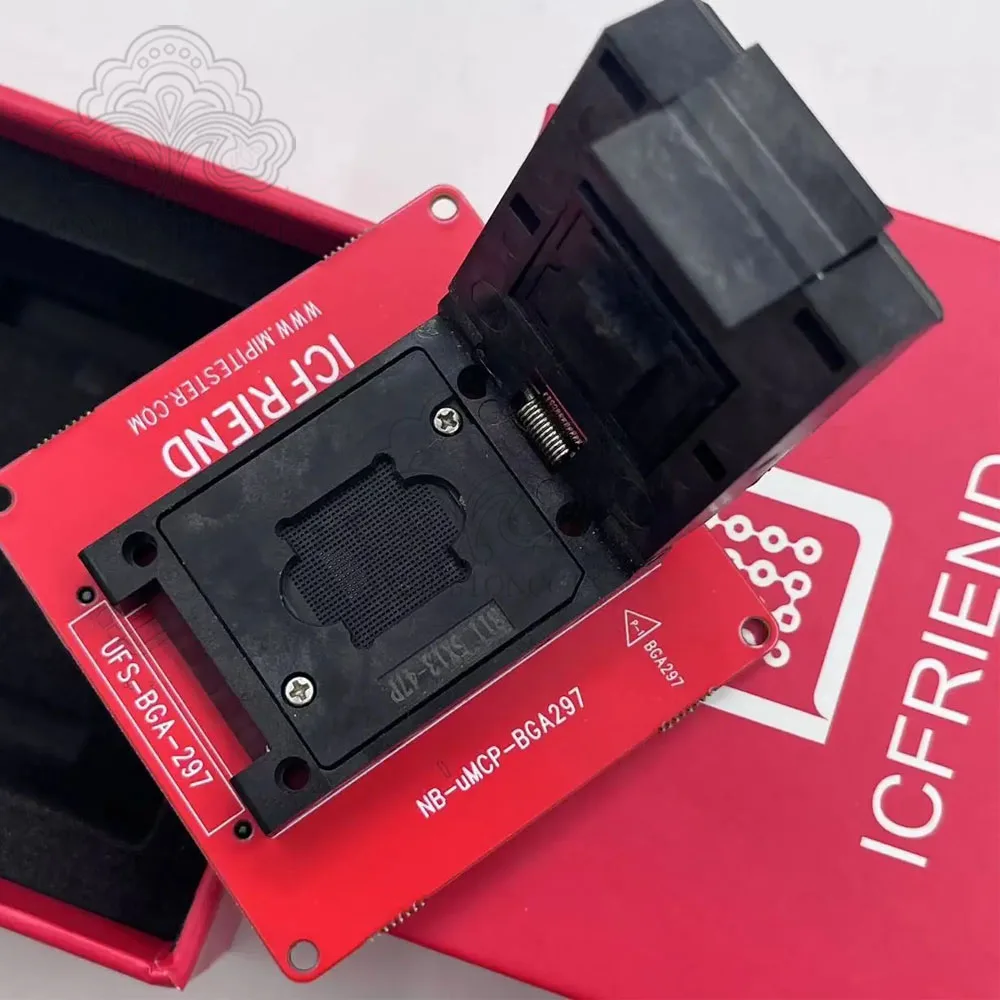 Новый разъем Icfriend NB-Umcp-Ufs BGA 297 254 153, есть микросхема для хоста mipitester mini и Gera2 Новый разъем Icfriend NB-Umcp-Ufs BGA 297 254 153, есть микросхема для хоста mipitester mini и Gera2