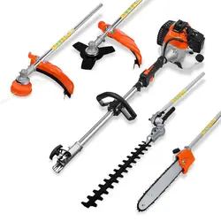 New Arrival 52CC Multi Brush Cutter Pole Chain Saw Hedge Trimmer 4 in 1 for Garden Shrubs Cutting