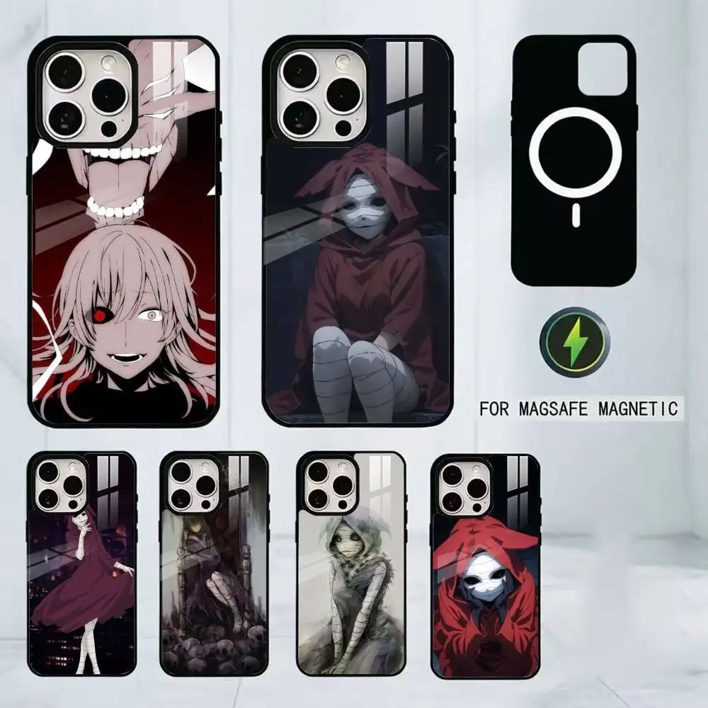 

Tokyo Ghoul Takatsuki Sen Anime Phone Case For iPhone17,16,15,14,13,12,11 Plus,Pro Magnetic For Magsafe Wireless Charging