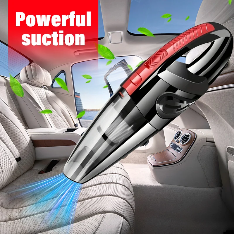 مكنسة كهربائية لاسلكية محمولة، متعددة الوظائف للسيارة والمنزل ذات الاستخدام المزدوج، قابلة لإعادة الشحن، عمر بطارية طويل الأمد، شفط قوي #5