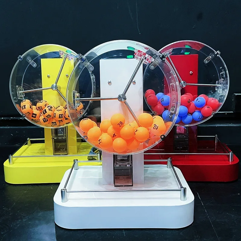 Lottery Machine  Electric Automatic Bingo Cage Lucky Game Playing Machine Hot Selling Electric Acrylic