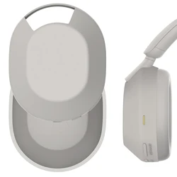 Geekria Silicone Headphone Cover Compatible with Sony WH-1000XM5, WH1000XM5 Wireless Headphones, Scratch Protection Case