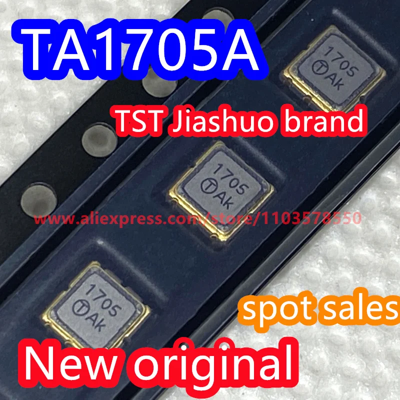 10PCS TA1705A code 1705 brand new genuine 454MHz packaged SMD SAW filter