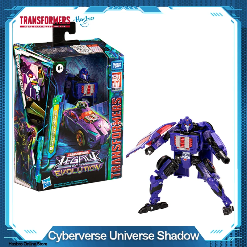 

Hasbro Transformers Legacy Evolution Deluxe Class Cyberverse Universe Shadow Striker Action Figures for Birthday Gift F7197