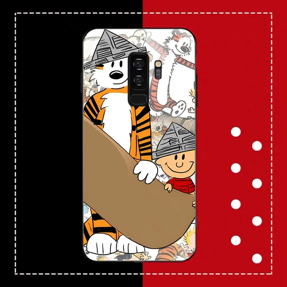 C-Calvin and H-Hobbes Phone Case For Redmi Note 4 X 5 A 6 7 8 Pro T 9 Pro 9S 10 Pro 11 Pro 11S 11Epro PocoM3pro