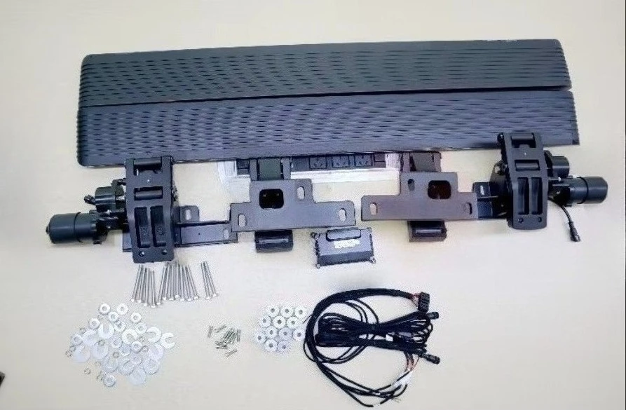 Liush Aluminum Running Board Electric Side Pedal Scalable Control Kit 4X4 Electric Side Step for Benz G450 G63 G58 Running Board