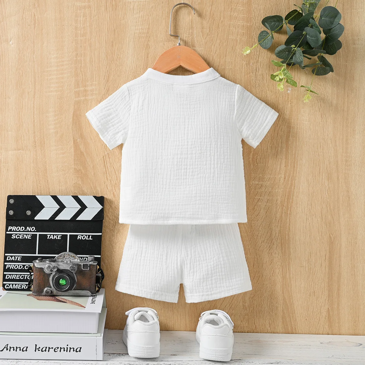 Kids Clothes 2 Piece Set Summer New Boys Casual Pockets Sports Suit Cotton Leisure T-shirt Cute clothing Solid Color Loungewear