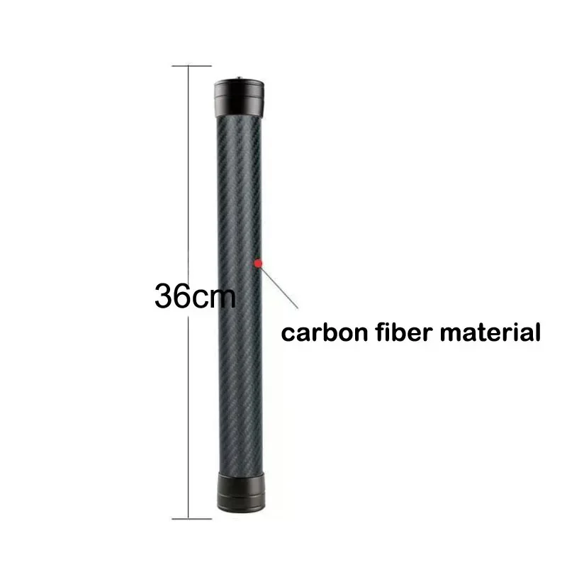 Carbon Fiber Extension Pole for Gimbal/Camera - 1/4