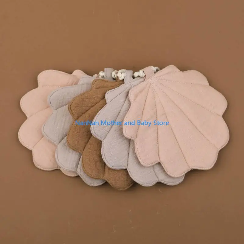 أعلام الرايات على شكل صدفة جميلة 5 في 1 ديكور للتعليق على الحائط لافتات تزيين الحفلات لحضانة الأطفال وغرفة الأطفال