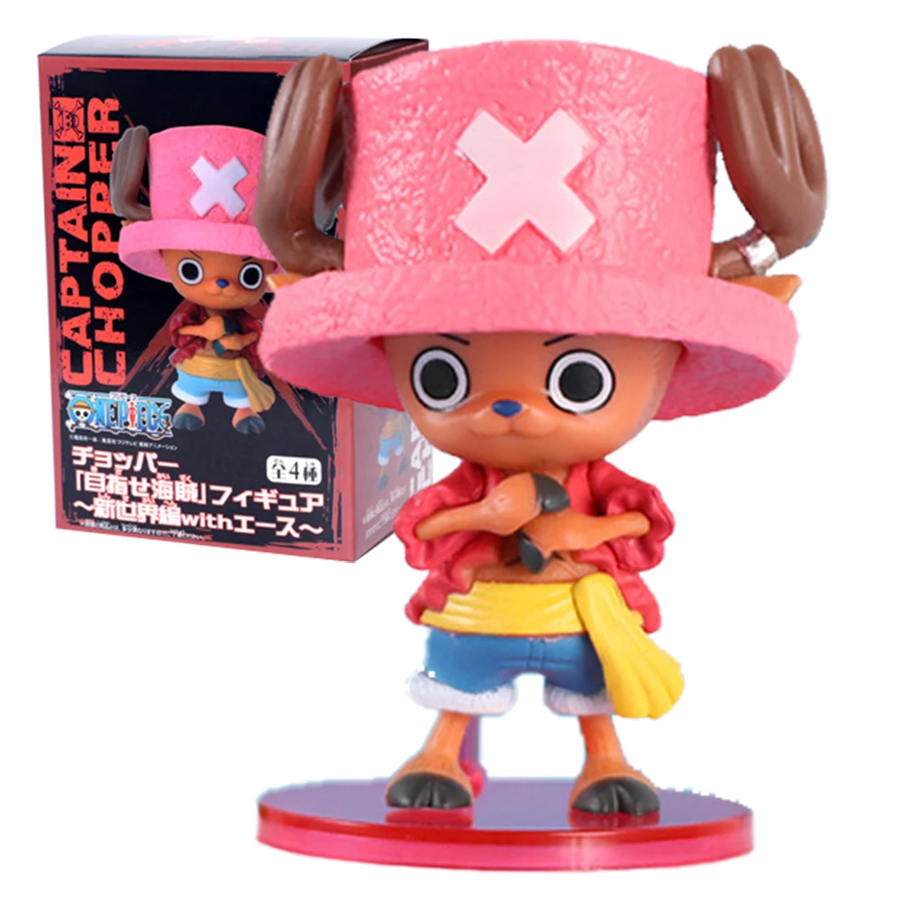 8cm tony chopper cosplay figura anime uma peça sanji usopp portgas d ace modelo de golfe brinquedo presente coleção ornamentos pvc