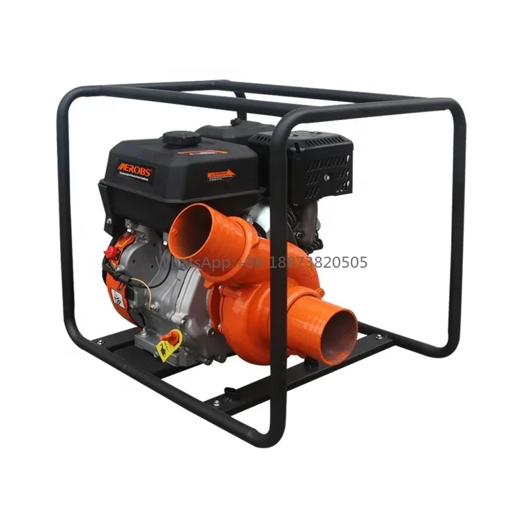 Nieuwe 4Inch Farm Irrigatie Benzine Benzinemotor Waterpomp