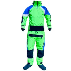 Drysuit caiaque impermeável masculino, ternos secos de vela respirável, Terno de sobrevivência com capuz removível, Mantenha quente em água fria