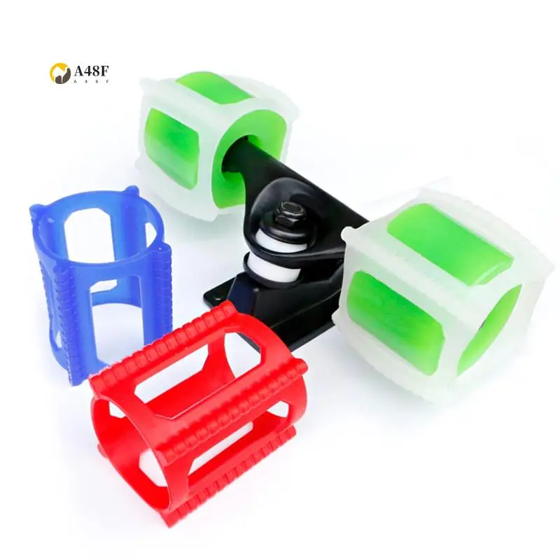 

A48F-Landing Skateboarding Accessory Trainer Protection Skateboard Wheel Cover Wheel Lock Assisted Skateboard Trainer