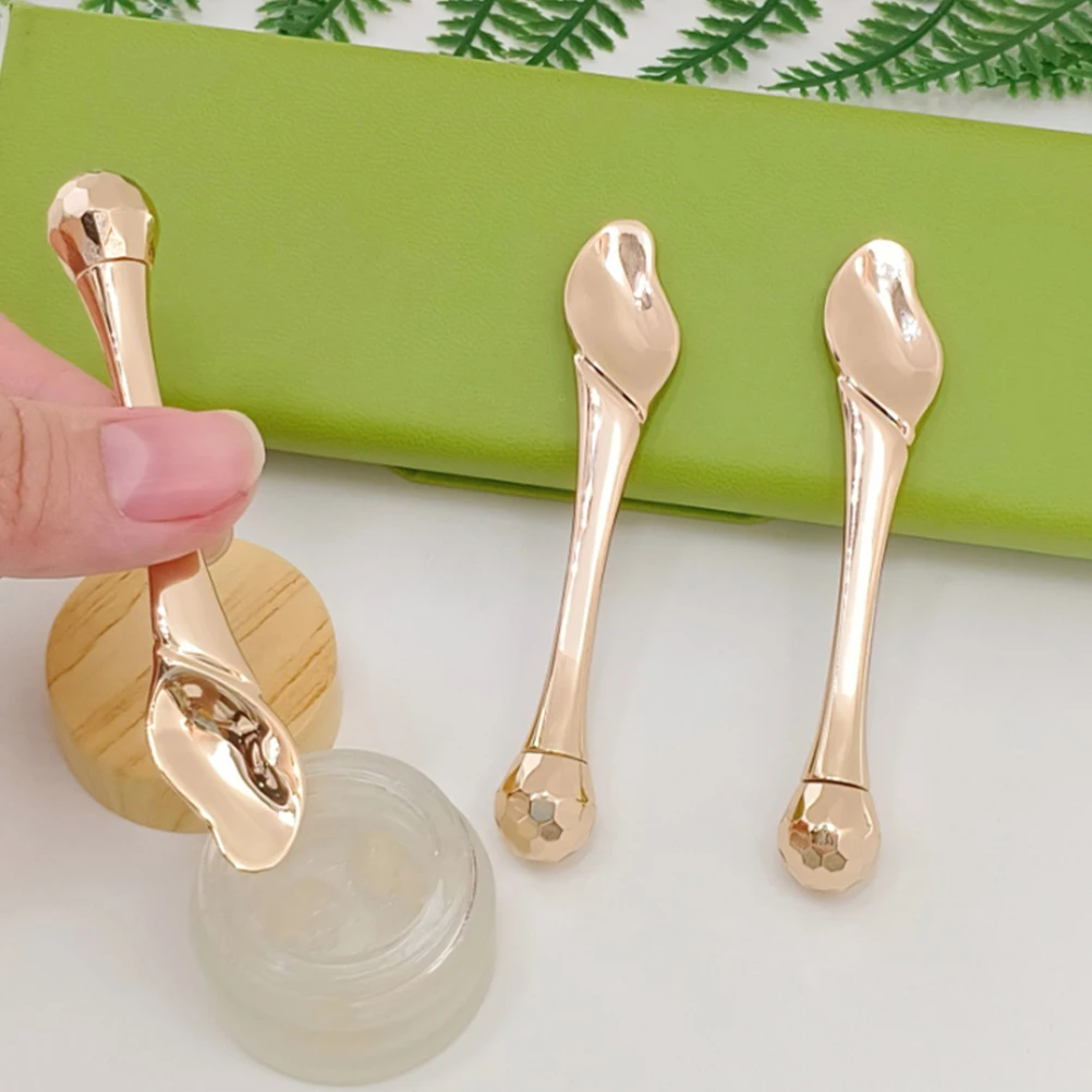 

Eye Cream Zinc Alloy Rose Gold Lightweight Portable Face Sculpting Tool for Eye Skincare Metal Stick