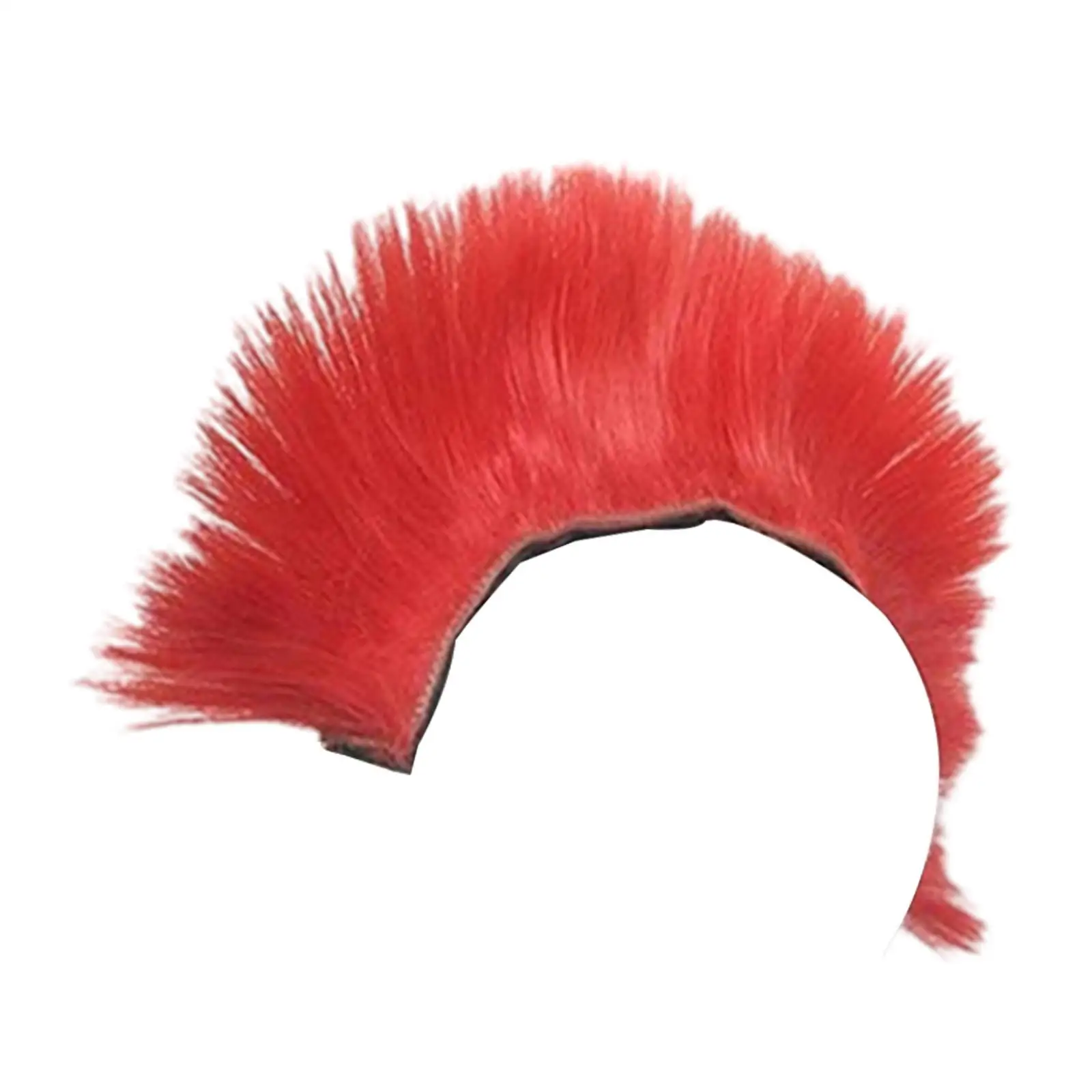 Motorcycle Helmet Wig Ornament PET Fiber Hawk Style Helmet Accessories for Party Cosplay Events
