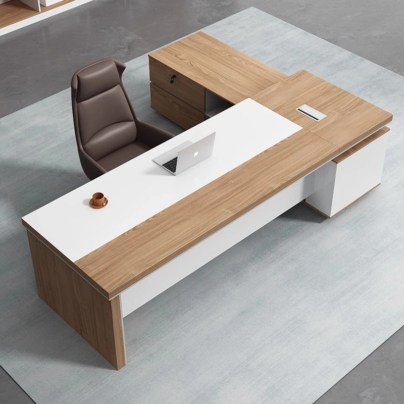 desk, simple and modern commercial office furniture,-style elegant executive desk, manager and CEO desk and chair s