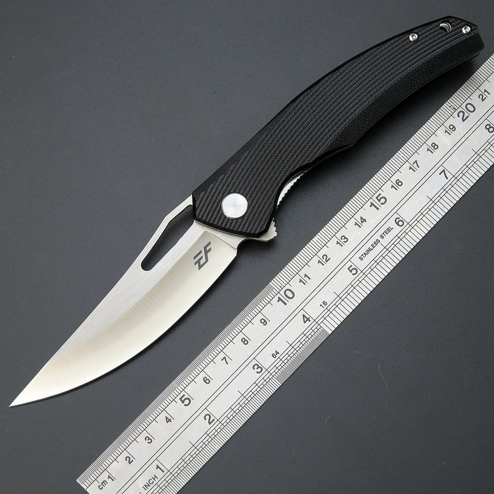 سكين قابل للطي من Eafengrow-EDC بمقبض G10 ، شفرة فولاذية D2 ، أداة EDC ، أداة خارجية ، المشي لمسافات طويلة ، الصيد ، التخييم ، سكاكين البقاء على قيد الحياة ، EF232