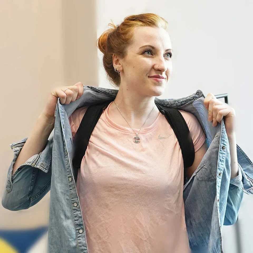 GETINFIT قابل للتعديل العمود الفقري مصحح الوضعية حماية الموقف تصحيح الفرقة الحدباء آلام الظهر الإغاثة مصحح الظهر الكتف #5