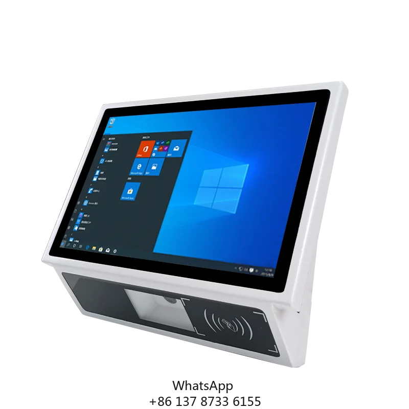 Pos Systems Software Supermarket Touch Screen Retail Touch Screen All In One Barcode Scanner