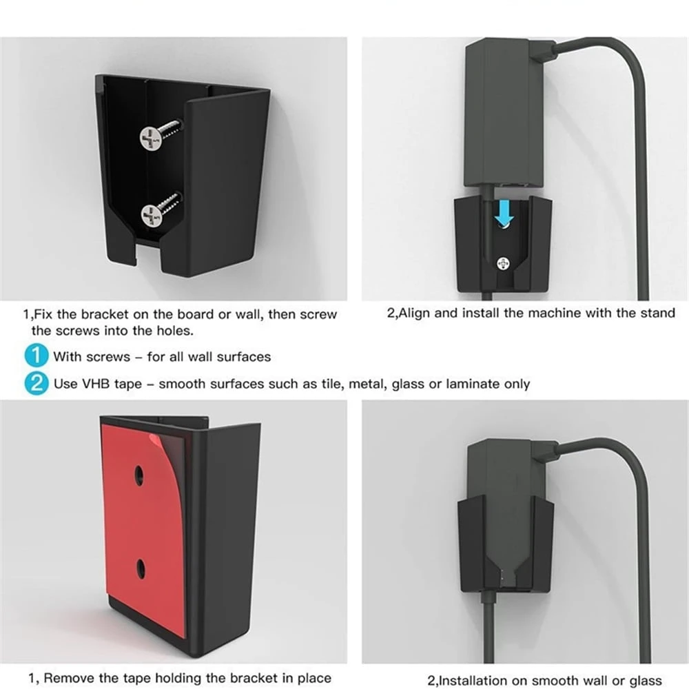 สําหรับ StarLink Ethernet Adapter ชุดติดตั้ง ABS ขายึดติดผนังสําหรับ Star Link Internet Kit วงเล็บดาวเทียม