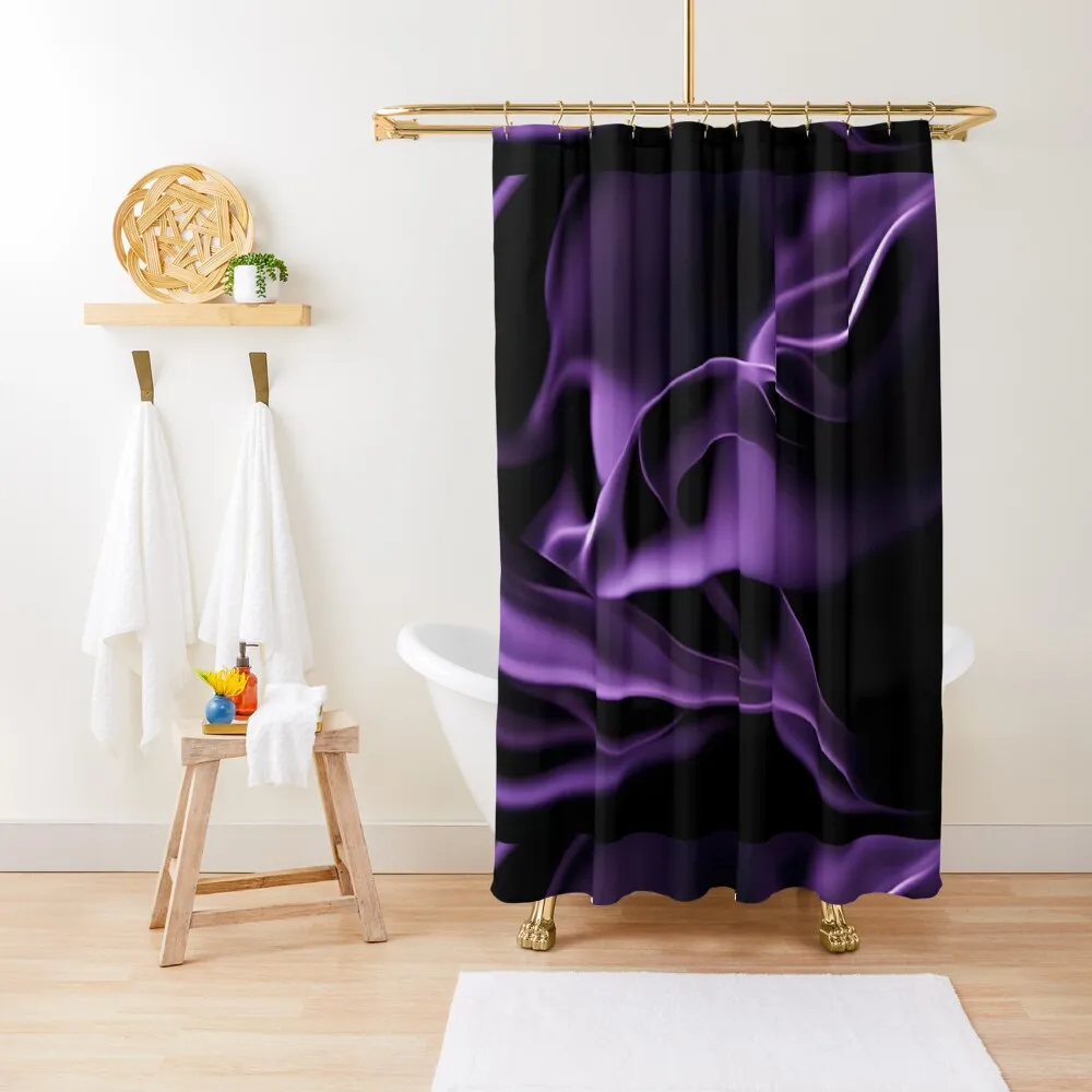 

Soft Smoke (Purple) Shower Curtain For Shower Shower Set Curtain
