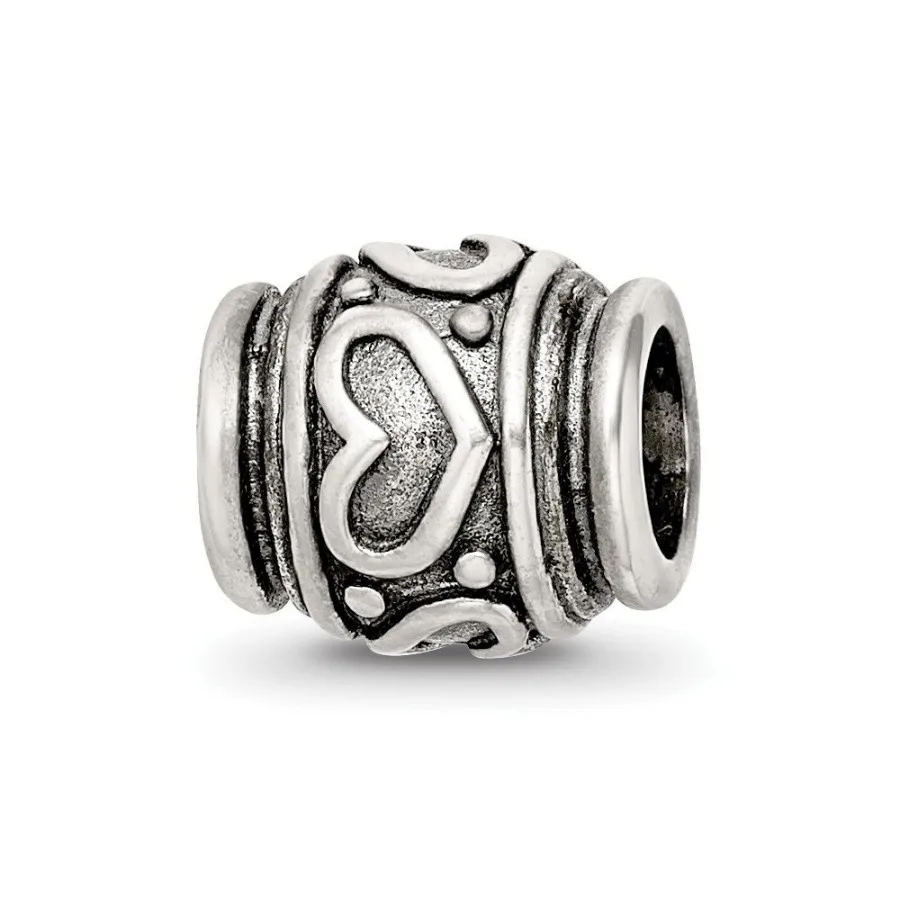 

Sterling Silver Reflections Heart Bead
