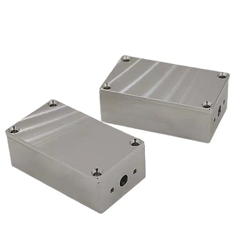 2X CNC Aluminum Shell Shielding Box RF Box Interference-Proof Metal Box