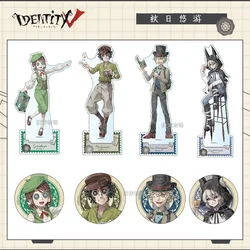 Anime Identity Ⅴ Emma Woods Ithaqua Norton Campbell Florian Brand Cosplay Accessories Badge Acrylic Standing Sign Halloween Gift