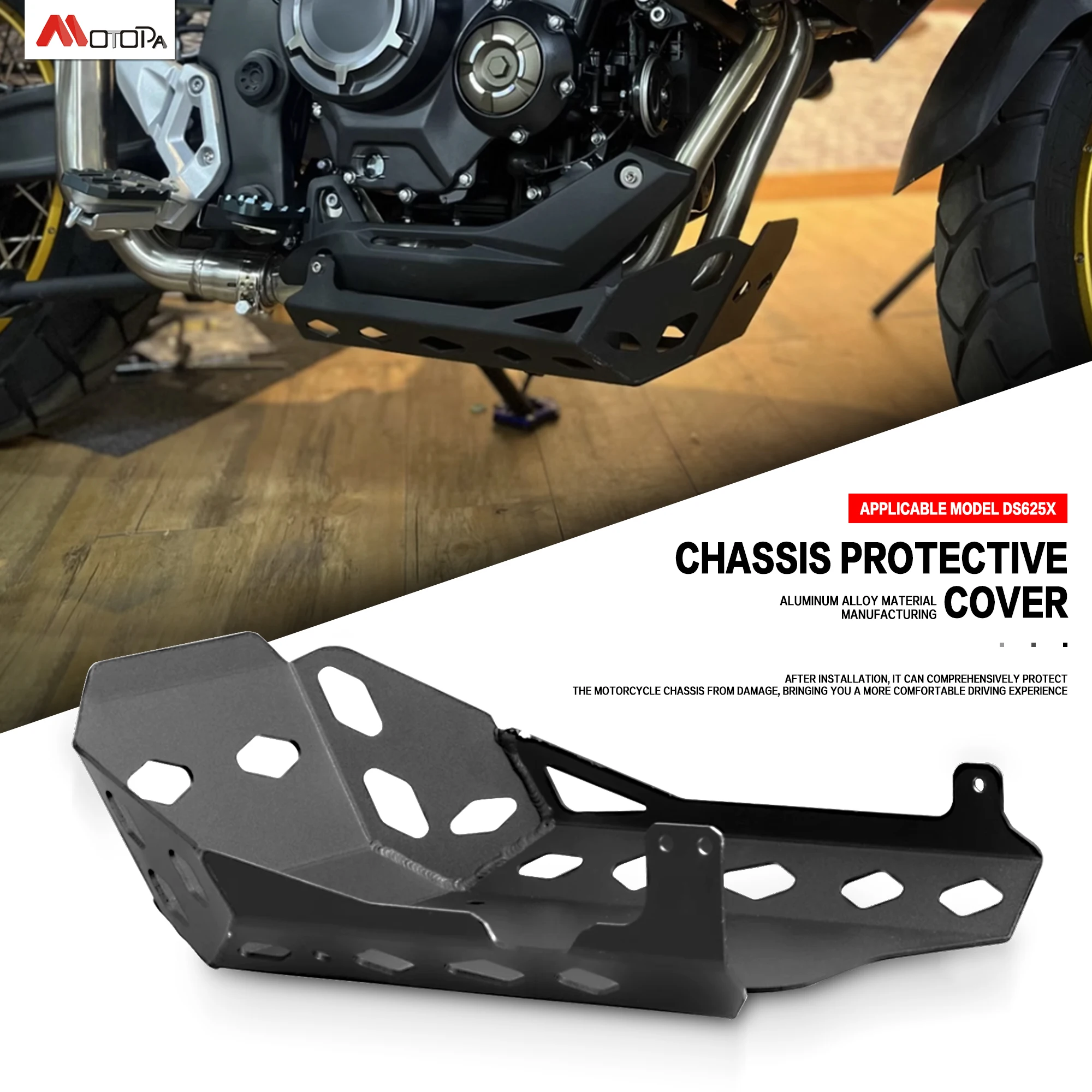 

Engine Protection Cover Accessories 525DSX Chassis Guard Skid Plate Protector For VOGE Valico DS525X DSX525 DS625X DS 625X 2025