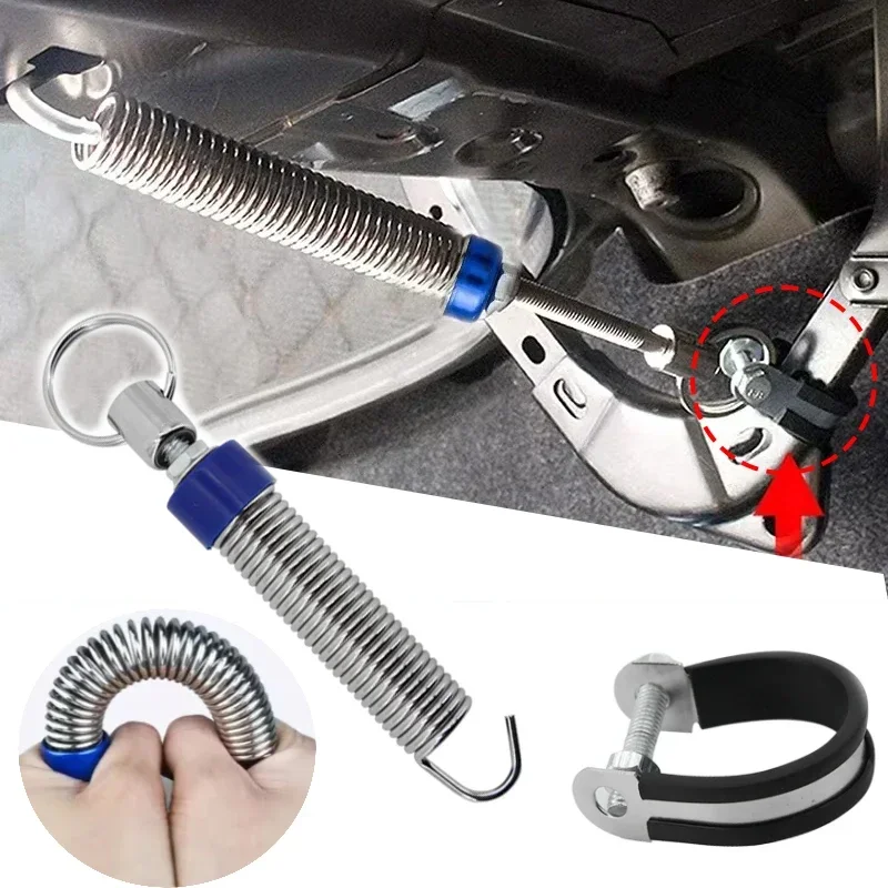 1/2pc Auto Luggage Lid Lifting Spring Booster Trunk Spring Lifting Device Auto Lifter Tailgate Tension Spring Open Parts