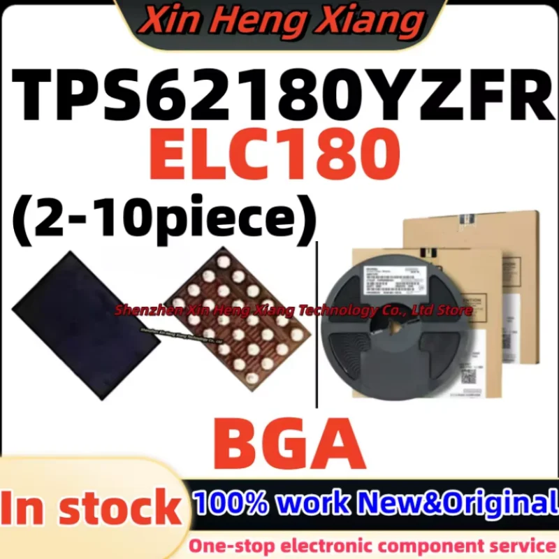 (2-10pcs) ELC180 TPS62180 TPS62180YZFR BGA